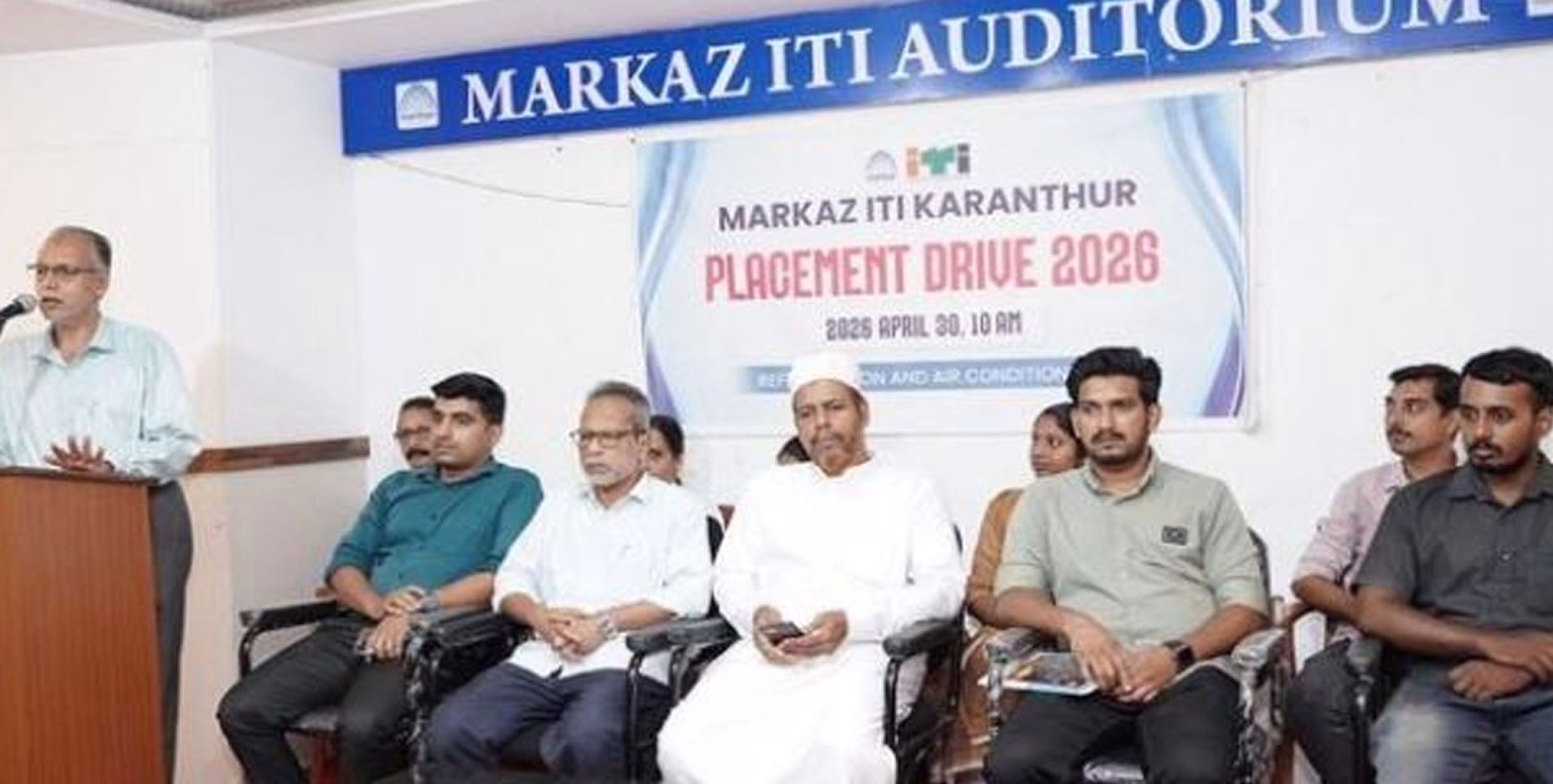 മർകസ് ഐ.ടി.ഐ പ്ലേസ്മെന്റ് ഡ്രൈവ്:  ആദ്യ ഘട്ടത്തിൽ പങ്കെടുത്ത 40 പേർക്കും തൊഴിൽ ലഭിച്ചു