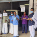 പഞ്ചായത്ത് ഓഫീസിനു മുമ്പില്‍ പ്രതിഷേധ ധര്‍ണ്ണ നടത്തി വ്യാപാരി സമിതി 