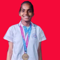 ദേശീയ ഗെയിംസില്‍ സ്വര്‍ണം ബാലുശ്ശേരിക്ക് അഭിമാനമായി മേഘ്‌ന കൃഷ്ണ