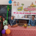 അലങ്കാരങ്ങളും വാദ്യമേളങ്ങളും ഒരുക്കി വേളൂര്‍ ജിഎംയുപി സ്‌കൂളില്‍ പ്രവേശനോത്സവം 