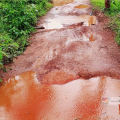 ചളിക്കുളമായി അലേമ്പ്ര താഴെക്കുനി വെങ്ങിലേരി താഴെ റോഡ്