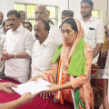 ഉള്ളിയേരിയിലെ ഉപതിരഞ്ഞെടുപ്പ്: യു .ഡി .എഫ് സ്ഥാനാർത്ഥി  നോമിനേഷൻ നൽകി 