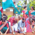 ഉള്ളിയേരി സിഡിഎസ്  ആരംഭിച്ച ചെണ്ടുമല്ലി കൃഷി നടീൽ ഉൽഘാടനം ചെയ്തു 