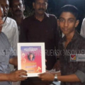 സംസ്ഥാന സ്കൂൾ കലോത്സവത്തിൽ മികച്ച നാടകത്തിനുള്ള അവാർഡ് ലഭിച്ച അർജുൻ ബാബുവിനെ അനുമോദിച്ചു