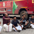 ബിന്ദുവിന്റെ മരണം; മുസ്ലിം യൂത്ത് ലീഗ് പേരാമ്പ്രയില്‍ റോഡ് ഉപരോധിച്ചു
