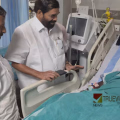 'ചികിത്സയടക്കം എല്ലാ സഹായവും സർക്കാർ ഉറപ്പാക്കും'; നവമിയെയും അലീനയെയും ആശുപത്രിയിലെത്തി സന്ദർശിച്ച് മന്ത്രി വി.എൻ വാസവൻ