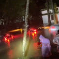 വാഹനങ്ങൾ വെള്ളത്തിൽ; കനത്ത മഴ, കുറ്റ്യാടിയിലെ കാർ ഷോറൂമിൽ വെള്ളം കയറി