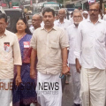 മൗനജാഥ; വിപ്ലവ സൂര്യൻ വിഎസ് അച്യുതാനന്ദന്റെ വിയോഗത്തിൽ കക്കട്ടിൽ ടൗണിൽ മൗനജാഥ നടത്തി