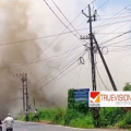 ധർമ്മടത്ത് തീപ്പെട്ടി കമ്പിനിയിൽ തീപ്പിടുത്തം ; കാൽ ലക്ഷത്തോളം രൂപയുടെ നാശനഷ്ടം