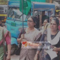 രാഹുൽ മാങ്കൂട്ടം എം എൽ എ സ്ഥാനം രാജിവെക്കണം ; രാഷ്ട്രീയ മഹിളാ  ജനതാദൾ പാനൂരിൽ പ്രതിഷേധ പ്രകടനം നടത്തി