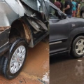 ഉളിക്കലിൽ വാഹനാപകടം ; നിർത്തിയിട്ട ടോറസിന് പിന്നിൽ ഇന്നോവയിടിച്ച് വിദ്യാർത്ഥികൾക്ക് പരിക്ക്