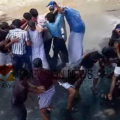 കെഎസ്‍യു പ്രവർത്തകരെ മുഖം മറച്ച് വിലങ്ങണിയിച്ച സംഭവം; പൊലീസ് സ്റ്റേഷൻ മാർച്ചിൽ സംഘർഷം, ജലപീരങ്കി പ്രയോ​ഗിച്ചു