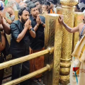 വിവാദങ്ങൾക്കിടെ ശബരിമലയിലേക്ക്, പമ്പയില് നിന്ന് കെട്ട് നിറച്ച് അയ്യപ്പ ദര്ശനം നടത്തി രാഹുല് മാങ്കൂട്ടത്തില്