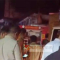 കൂത്തുപറമ്പ് തലശ്ശേരി റോഡിൽ പിക്കപ്പ് വാൻ നിയന്ത്രണം വിട്ടു മറിഞ്ഞ് അപകടം.