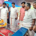 രാഷ്ട്രീയ അക്രമത്തിൻ്റെ ഇര ജ്യോതി രാജിന് വിട ; അന്തിമോപചാരമർപ്പിച്ച് സി പി എം നേതാക്കളും പ്രവർത്തകരും.