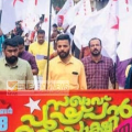 പുതുക്കുടി പുഷ്പൻ ഒന്നാം രക്തസാക്ഷിത്വ വാർഷികം ആചരിച്ചു. ; ചൊക്ലിയിൽ ആയിരങ്ങൾ അണിനിരന്ന വളണ്ടിയർ മാർച്ച്