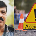 കുറുകെ ചാടിയ കാൽനട യാത്രക്കാരനെ  ഇടിച്ച് ബൈക്ക് മറിഞ്ഞ് റോഡിൽ വീണ   അധ്യാപകന് കാറിടിച്ച്  ദാരുണാന്ത്യം ; കാൽനടയാത്രക്കാരനും പരിക്ക്