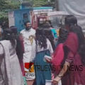 'ഉളുപ്പുണ്ടെങ്കിൽ രാജി വെച്ചുകൂടേ സർ...'; ദേവസ്വം ബോര്ഡ് അംഗങ്ങളെ തടഞ്ഞ് കത്ത് നൽകി മഹിളാ മോർച്ചയുടെ പ്രതിഷേധം