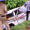 പൊലീസ് ജീപ്പ് മറിഞ്ഞ് അപകടം; ഡിവൈഎസ്പി ബൈജു പൗലോസ് ഉൾപ്പെടെ രണ്ട് പൊലീസുകാര്ക്ക് പരിക്ക്