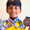 അഞ്ചാം തവണ; സംസ്ഥാന-റോളർ സ്കേറ്റിങ് ചാമ്പൻഷിപ്പിൽ തിളങ്ങി ആർസം ഷെരീഫ്