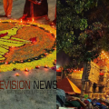 സന്നിധാനം ദീപപ്രഭയിൽ; ശബരിമലയിൽ തൃക്കാർത്തിക ദീപം തെളിയിച്ച് സേന വിഭാഗങ്ങളും ജീവനക്കാരും