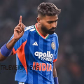 ട്വന്റി20യിൽ അപൂർവ ‘ഡബിൾ’ നേടുന്ന ആദ്യ ഇന്ത്യൻ താരം; ചരിത്രം കുറിച്ച് ഹാർദിക് പാണ്ഡ്യ