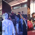 ക്രിസ്മസ് ആഘോഷത്തിനിടെ ഉന്തും തള്ളും; പിന്നാലെ ഏറ്റുമുട്ടി എസ്എഫ്ഐ- എബിവിപി പ്രവർത്തകർ, അഞ്ച് പേർക്ക് പരിക്ക്