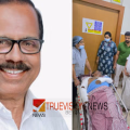 കൊച്ചിൻ ദേവസ്വം ബോര്‍ഡ് പ്രസിഡന്‍റ് കെ രവീന്ദ്രന് വാഹനാപകടത്തിൽ ഗുരുതര പരിക്ക്