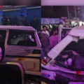 നിയന്ത്രണം നഷ്ടപ്പെട്ട കെഎസ്ആർടിസി ബസ് പൊലീസ് ജീപ്പിലേക്ക് ഇടിച്ചുകയറി; മൂന്നു പൊലീസുകാർക്കും രണ്ടു പ്രതികൾക്കും പരിക്ക്
