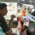 രാഹുലിനെ വൈദ്യപരിശോധനക്കെത്തിച്ചു, ജനറൽ ആശുപത്രി വളപ്പിൽ പ്രതിഷേധവുമായി ഡിവൈഎഫ്ഐ, യുവമോർച്ച പ്രവർത്തകർ