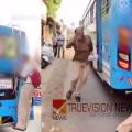 തലശ്ശേരി - വടകര റൂട്ടിൽ ഓടുന്ന ബസിന്റെ പിന്നിൽ കയറി വിദ്യാർഥികളുടെ റീൽസ് ചിത്രീകരണം; പരാതി നൽകുമെന്ന് ബസ് ജീവനക്കാർ