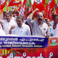 മധുസൂദനൻ ശവംതീനി...., വി കുഞ്ഞികൃഷ്ണന് സംരക്ഷണം ഒരുക്കുമെന്ന് ബി ഗോപാലകൃഷ്ണൻ; പയ്യന്നൂര് എംഎൽഎ ഓഫീസിലേക്ക് ബിജെപി മാര്ച്ച്