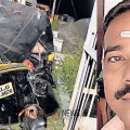 കാട്ടുപൂച്ചയെ രക്ഷിക്കാൻ ഓട്ടോ വെട്ടിച്ചു; ബസിനടിയിൽപെട്ട് ഡ്രൈവർക്ക് ദാരുണാന്ത്യം