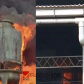 എറണാകുളത്ത് ഓയിൽ കമ്പനിയിൽ തീപിടിത്തം; ഒരു മരണം, വലിയ പൊട്ടിത്തെറി ഉണ്ടായെന്ന് പ്രദേശവാസികൾ