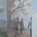 പൂരനഗരിയെ നടുക്കി സ്ഫോടനം; മുണ്ടത്തിക്കോട് വെടിക്കെട്ട് പുര കത്തിയമർന്നു, 40 പേർക്ക് പരിക്ക്