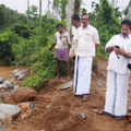 നാടിന്റെ സ്വപ്ന പദ്ധതിക്ക് നേരെ ആക്രമണം; ഊരത്ത് മമ്പള്ളിത്താഴ തോട് നവീകരണത്തിന്റെ ഭാഗമായുള്ള ഭിത്തി സാമൂഹ്യ വിരുദ്ധര്‍ തകർത്തു