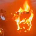   ഇങ്ങനെ പോയാൽ ശരിയാകില്ല ....: ചാലക്കുടിയിൽ ഇന്ധനവില വര്‍ധനവിനെതിരെ ബൈക്ക് കത്തിച്ച് സിപിഐ പ്രവർത്തകരുടെ പ്രതിഷേധം