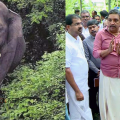  മന്ത്രിയായാലും എനിക്ക് കണക്കാ ....! കാട്ടാന ആക്രമണം പരിശോധിക്കാന്‍ എത്തിയ വനംമന്ത്രിയെ വഴിതടഞ്ഞ് കാട്ടാന