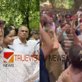 സിജെപി പ്രതിഷേധത്തിനിടെ ആനി രാജയ്ക്ക് നേരെ കൈയേറ്റം; അക്രമം ആർഎസ്എസ് അനുകൂല മുദ്രാവാക്യം വിളിച്ചെത്തിയവരിൽ നിന്ന്