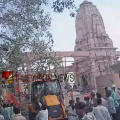 ക്ഷേത്ര മേൽക്കൂര തകർന്നുവീണ് അപകടം; മഹാരാഷ്ട്രയിൽ 20 ഓളം ഭക്തർ കുടുങ്ങിക്കിടക്കുന്നതായി സംശയം