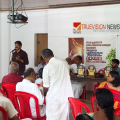 മുറുവശ്ശേരി വി.കെ.കൃഷ്ണമേനോൻ സ്മാരക വായനശാലയിൽ വായനദിനാചരണം: ആദ്യകാല പ്രവർത്തകരെ ആദരിച്ചു