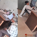 പരാതി കേൾക്കാതെ മേശപ്പുറത്ത് കാലുകയറ്റി വെച്ചു; രാജസ്ഥാനിൽ വനിതാ കോൺസ്റ്റബിളിന് സസ്പെൻഷൻ
