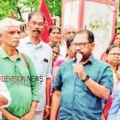 തൊഴിലുറപ്പ് പദ്ധതി സംരക്ഷിക്കുക; കല്ലാച്ചി പോസ്റ്റ് ഓഫീസിലേക്ക് കെഎസ്കെടിയു മാർച്ച് നടത്തി