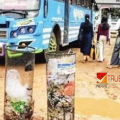 നവീകരണം പാതിവഴിയിൽ; നാദാപുരം ബസ് സ്റ്റാൻഡ് ചെളിക്കുളമായി; യാത്രക്കാർ ദുരിതത്തിൽ