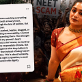 'അക്രമത്തിനു പകരം അനുകമ്പ ഉണ്ടാകട്ടെ, നീതി ഒരിക്കലും ചിലരുടെ മാത്രം പ്രത്യേകാവകാശമായി മാറാതിരിക്കട്ടെ...'; നീറ്റ് പ്രതിഷേധത്തിൽ ആര്യ ബഡായി