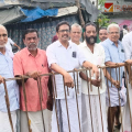 ജനരോഷം ഇരമ്പി; അഴിയൂർ മിത്തലെ മുക്കാളിയിൽ ദേശീയപാത നിർമാണം തടഞ്ഞു