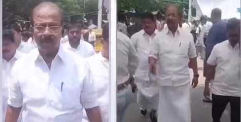 CJP സമരവേദിയിൽ കെ. സുധാകരൻ; ഐക്യദാർഢ്യം വിദ്യാർത്ഥികൾക്ക്