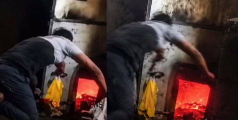 മുത്തശ്ശിയുടെ വിയോഗം താങ്ങാനായില്ല; ശ്മശാനത്തിലെ ദഹന ചൂളയിലേക്ക് ചാടി പേരക്കുട്ടിയുടെ ആത്മഹത്യാ ശ്രമം