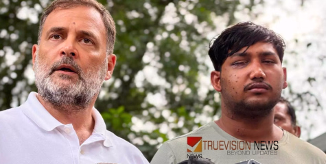 'ക്രിമിനല് മന്ത്രിയായ ധര്മേന്ദ്ര പ്രധാന്', ഉടൻ രാജിവെക്കണം; പരിക്കേറ്റ വിദ്യാര്ഥിക്കൊപ്പം വാര്ത്താ സമ്മേളനം നടത്തി രാഹുല് ഗാന്ധി