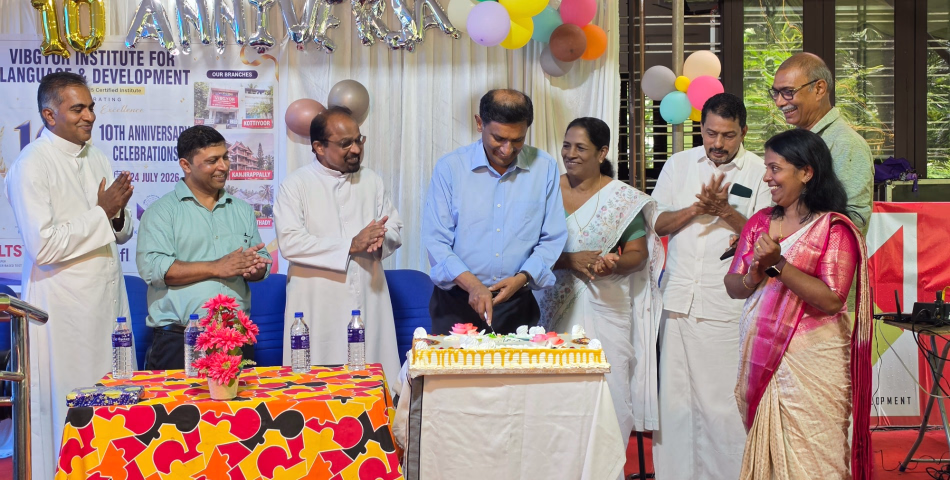 വിബ്ജിയോർ ഇൻസ്റ്റിറ്റ്യൂട്ടിന്റെ പത്താം വാർഷികാഘോഷങ്ങൾക്ക് തുടക്കം